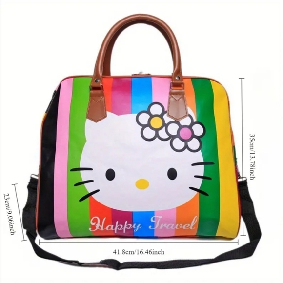 Large Hello Kitty weekender bag / tote / overnight bag - Picture 2 of 4